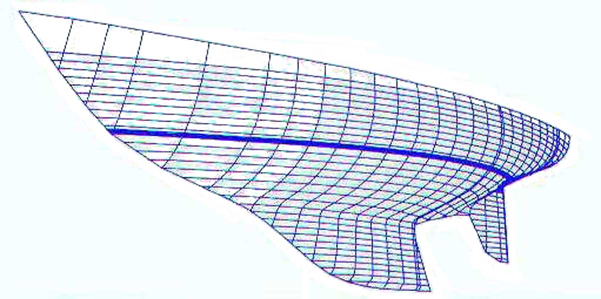 Wooden Sailboat Hull Design Plans PDF Download – DIY Wooden Boat 